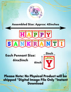 Happy Sankranti Digital Banner, Sankranti Digital File, Sankranti Banner, Banner File, Indian Festival Banner