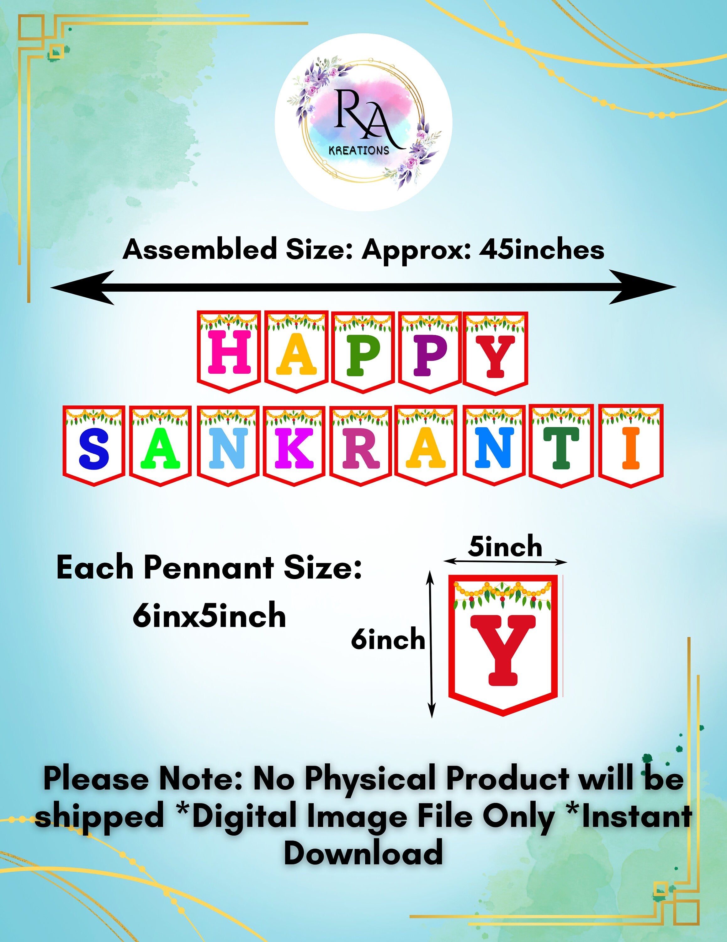 Happy Sankranti Digital Banner, Sankranti Digital File, Sankranti Banner, Banner File, Indian Festival Banner