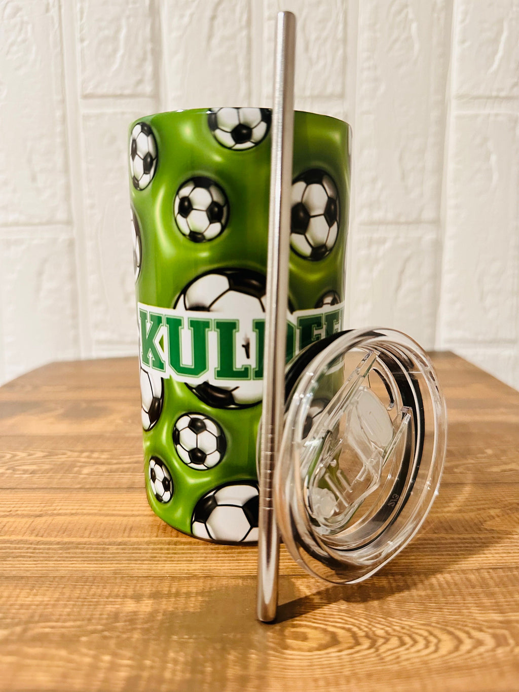 20oz Tumbler Soccer Theme, Soccer Theme Tumbler, 12oz Tumblers, Return Gifts, Kids Tumblers, Tumblers Birthday Gifts, Custom Gifts, Tumblers