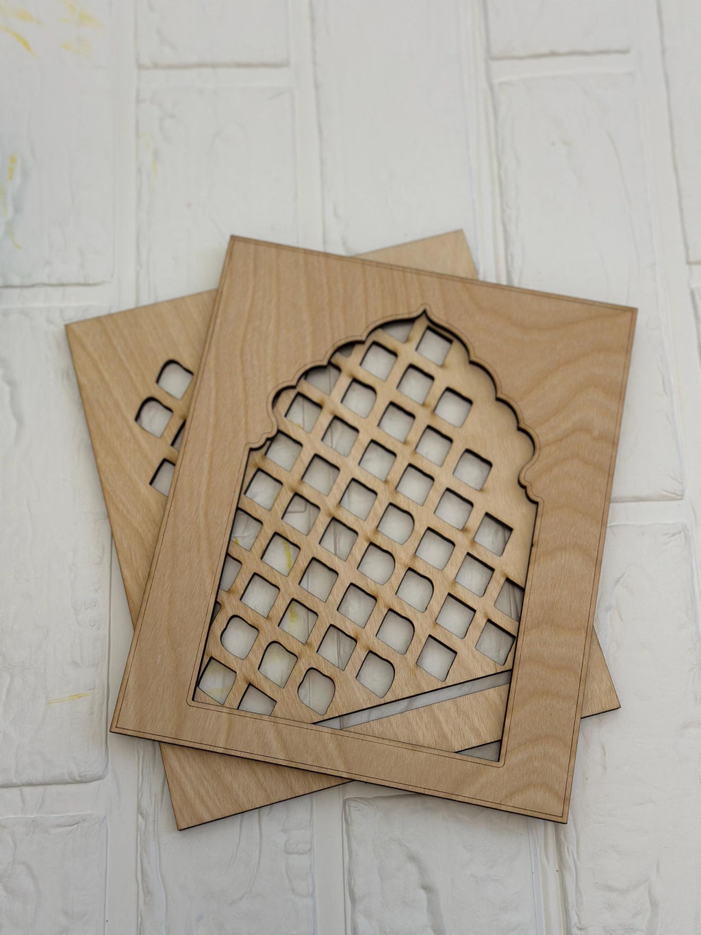 DIY Jharokha Set of 2 – Perfect for Diwali Decor, Blanks or Painted, and Creative Projects, Jharokhas, Diy Jharokhas, Jharokha Blank Set 2