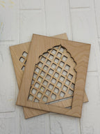 DIY Jharokha Set of 2 – Perfect for Diwali Decor, Blanks or Painted, and Creative Projects, Jharokhas, Diy Jharokhas, Jharokha Blank Set 2