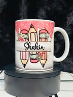 Personalized Teacher Mug, Custom Mug, 11oz Mug, Teacher Gifts, Teacher Mugs, Custom Teacher Gifts, Teacher Valentines Mug, Teacher Gifts