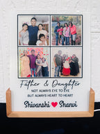 Father's Day Photo Frame with Light, Dad Gifts, Dad Photo frame, Light Frame, unique gifts, Unique Dad Gifts, Fathers day Gifts, Glass Frame