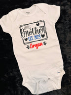 Custom T-Shirts,Custom Onesies, Sibling Matching T-Shirts,Sibling T-Shirts