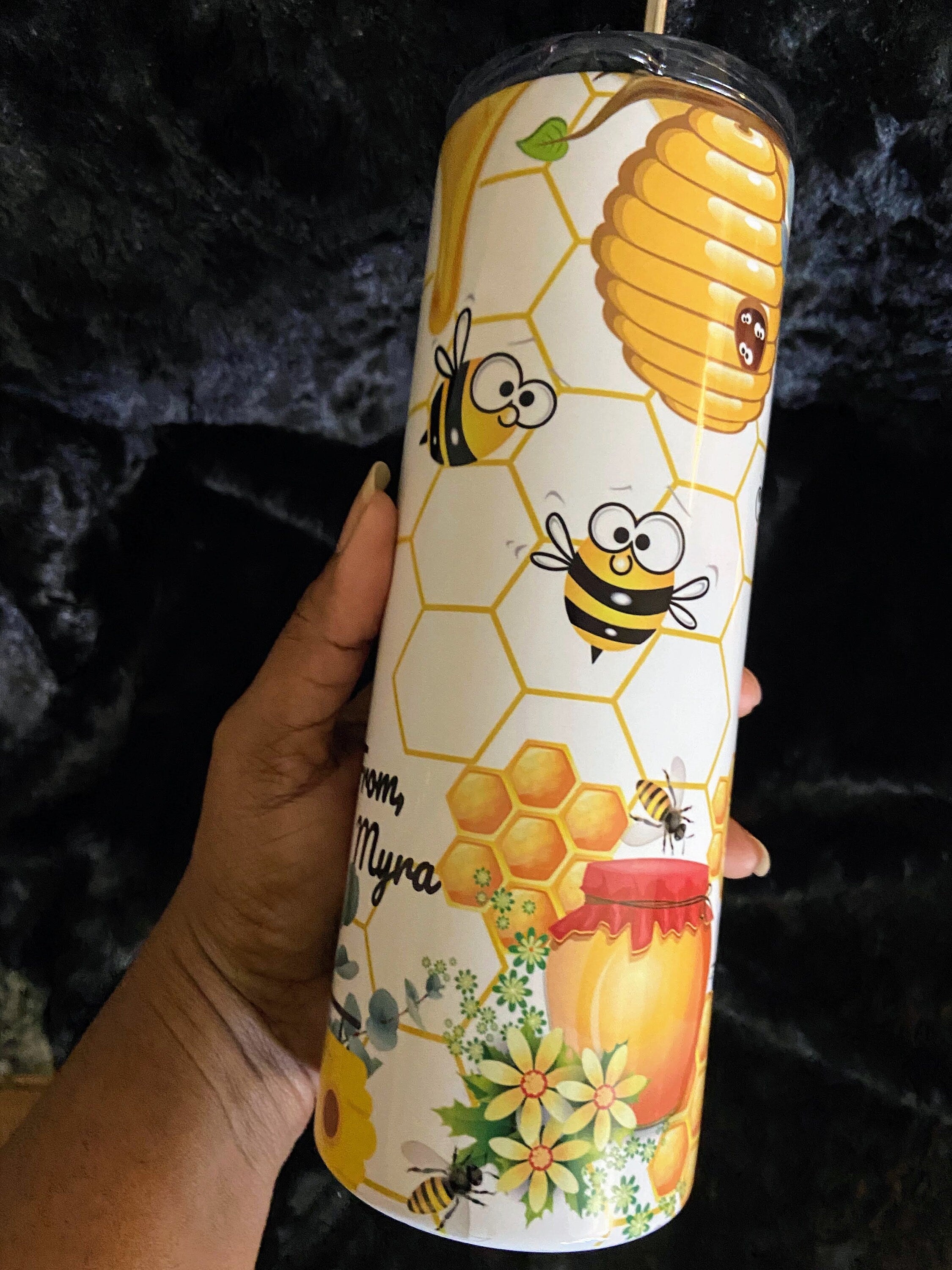 Teacher Tumbler, Bee Tumbler , Teacher Appreciation, 20oz Teacher Tumbler, Teacher Gifts, Teacher YearEnd Gifts, 20oz Tumblers, Teachers