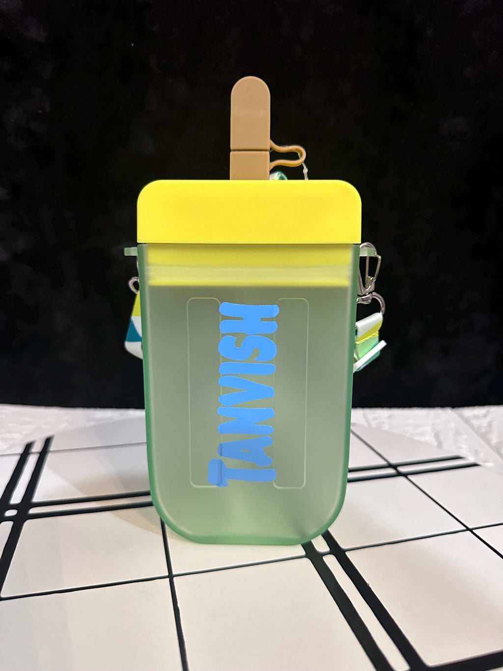 Popsicle Water bottle, Personalized Water Bottle, water bottle for kids, kids Bottle, Popsicle Theme, Return gifts for kids, Custom Gifts