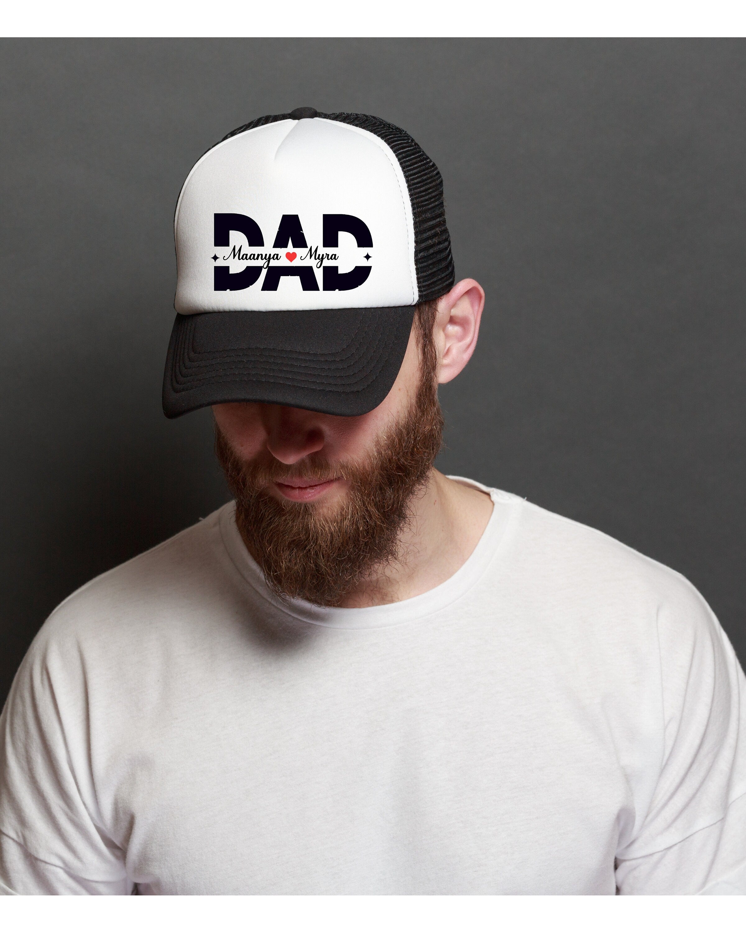 Personalized Dad Trucker Hats, Dad Hats, Custom Hats, Personalized Dad Hat, Father’s Day Gift Ideas, Father’s Day, Father’s Day Gifts, Dad