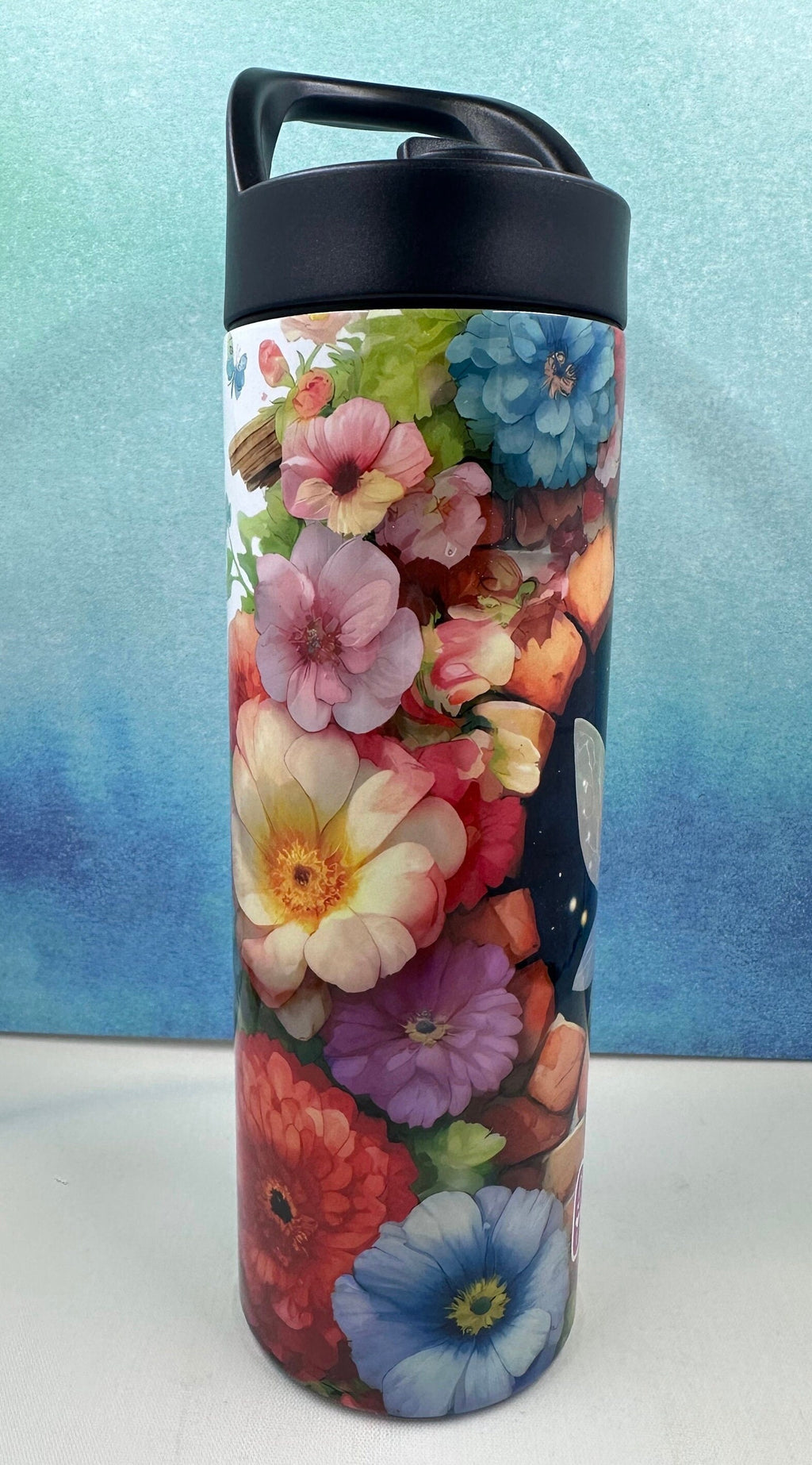 Fairy Water Tumbler, Custom Water Tumbler, 20oz Custom Tumbler, Water Tumbler for Kids, School Water Bottle, Kids Return Gifts, Girls Bottle
