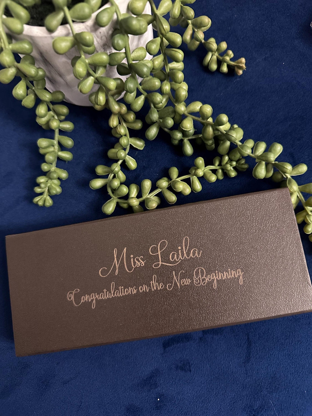 Maple Desk Gift Set with Pen and Letter Opener, Engraved Pen Set with Leather Case, Laser Engraved Pen Set with Laser Engraved Case