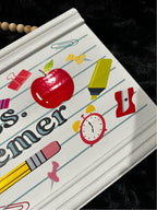 Teacher Classroom Door Sign, Teacher Door Sign, Teacher Appreciation Gifts, Back to School Sign, Gifts, Teacher Sign, Classroom Decor