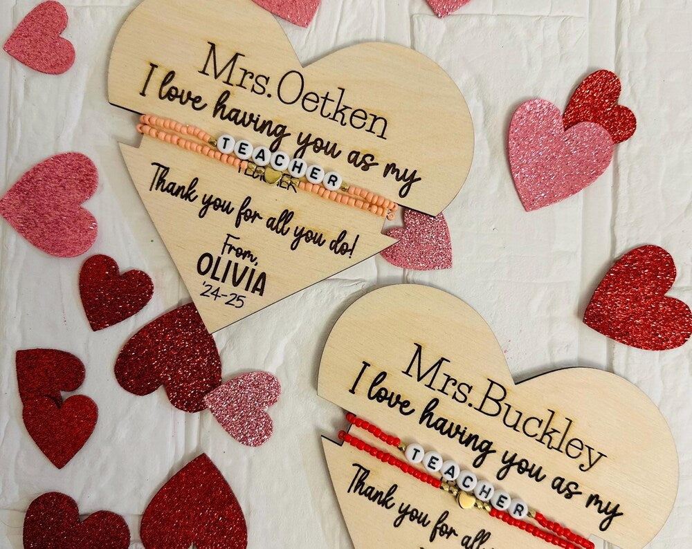 Teacher Gift Valentine