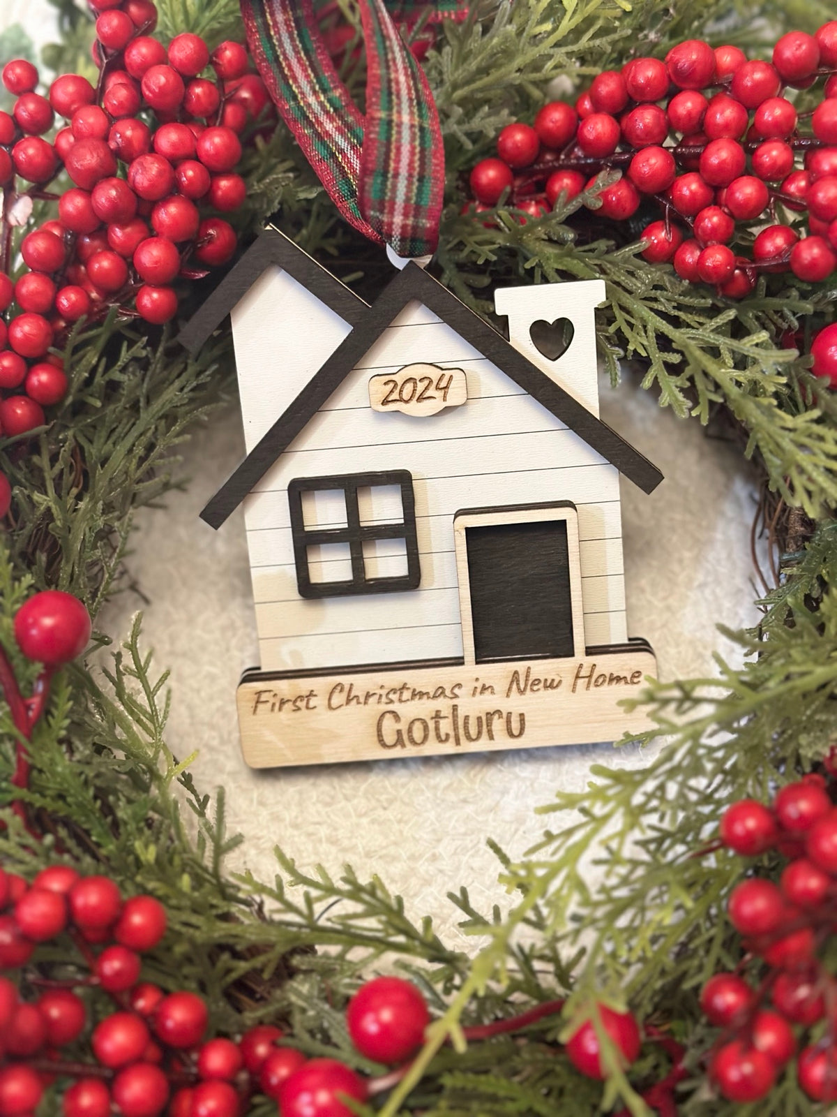 First Christmas in New Home Ornament