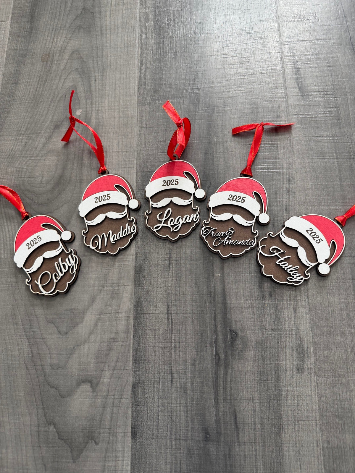 Personalized Santa Name Ornament